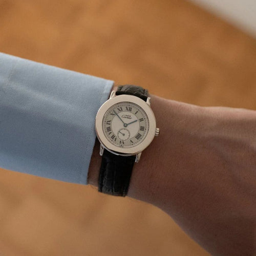 Montre Cartier Must Ronde - Montre quartz 33 mm cadran argent ivoire 58 Facettes