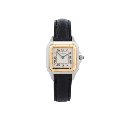 Montre Cartier Panthère - Montre SM acier, or jaune et cadran ivoire 58 Facettes