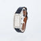 Montre Hermès Cape Cod - Montre Dual Time à cadran argenté PM 58 Facettes