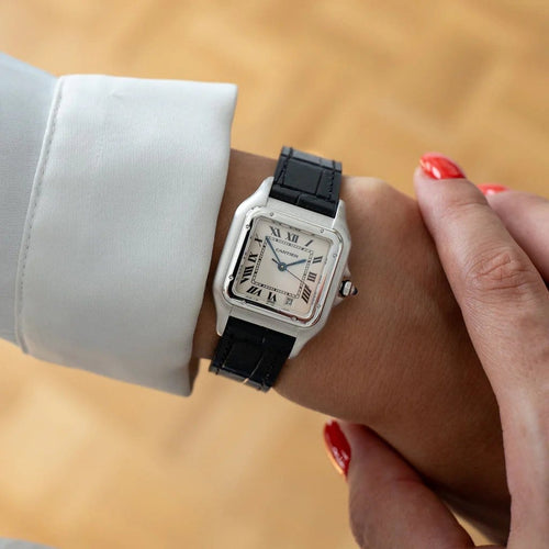 Montre Cartier Panthère - Montre Medium en acier 58 Facettes