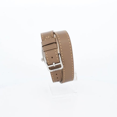 Montre Hermès Cape Cod Tonneau - Montre unisexe acier, cadran arabe ivoire 58 Facettes