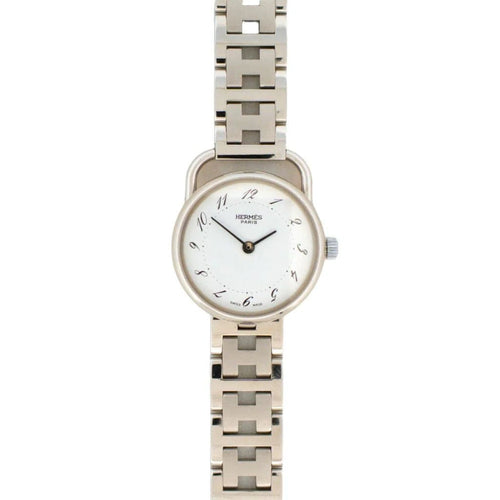 Montre Hermès Cape Cod - Montre PM cadran arabe ivoire en acier 58 Facettes