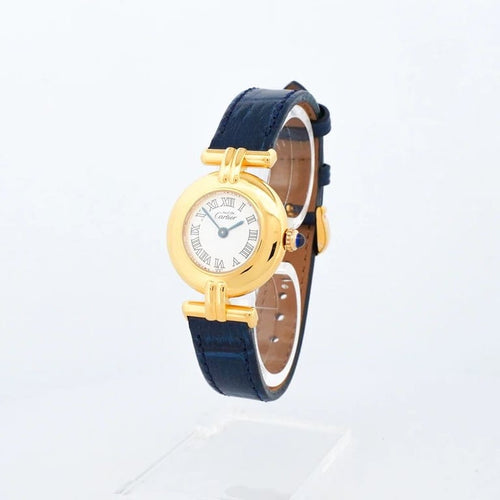 Montre Cartier Must Colisée - Montre femme 24 mm cadran ivoire 58 Facettes