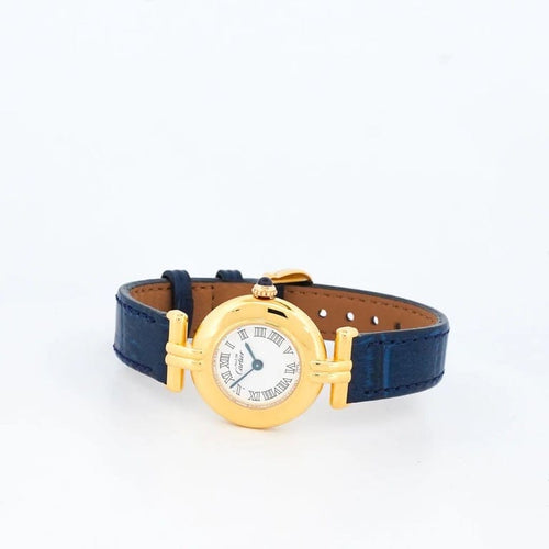 Montre Cartier Must Colisée - Montre femme 24 mm cadran ivoire 58 Facettes
