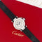 Montre Cartier Pasha - Montre femme quartz en acier, cadran argenté chiffres arabes 58 Facettes
