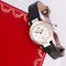 Montre Cartier Pasha - Montre femme quartz en acier, cadran argenté chiffres arabes 58 Facettes