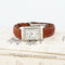 Montre Jaeger-LeCoultre Reverso - Montre femme quartz cadran ivoire chiffres romains 58 Facettes