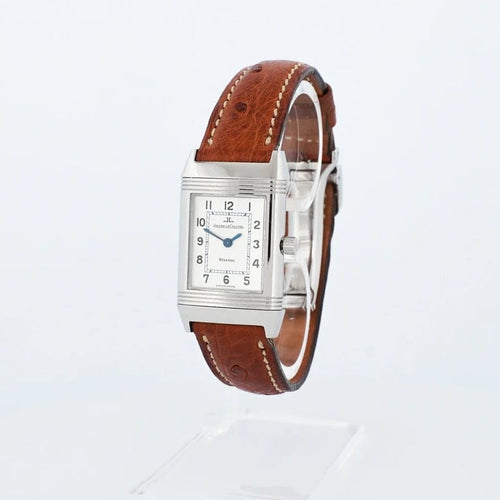 Montre Jaeger-LeCoultre Reverso - Montre femme quartz cadran ivoire chiffres romains 58 Facettes