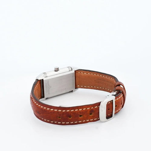 Montre Jaeger-LeCoultre Reverso - Montre femme quartz cadran ivoire chiffres romains 58 Facettes