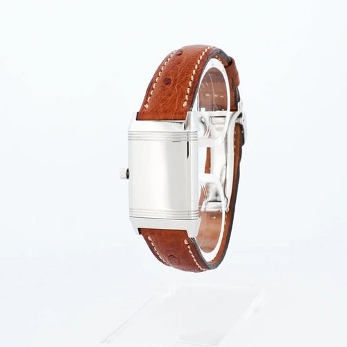 Montre Jaeger-LeCoultre Reverso - Montre femme quartz cadran ivoire chiffres romains 58 Facettes