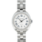 Montre Cartier Clé - Montre automatique en acier cadran argenté 58 Facettes