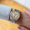 Montre Cartier Clé - Montre automatique en acier cadran argenté 58 Facettes