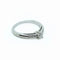 Bague 49 Mauboussin - Bague solitaire « Tu es le Sel de ma vie » en or blanc et diamants 58 Facettes
