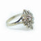 Bague 50.5 Bague vintage en or blanc et diamants 58 Facettes