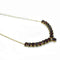 Collier Collier en or jaune 18 carats aux grenats 58 Facettes
