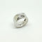 Bague 52 Mauboussin Étoile Divine - Bague bandeau en or blanc rhodié et diamants 58 Facettes