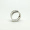 Bague 52 Mauboussin Étoile Divine - Bague bandeau en or blanc rhodié et diamants 58 Facettes