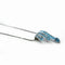 Collier H. Stern - Collier pendentif en or blanc 18 carats et topazes London Blue 58 Facettes