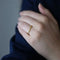 Bague 62 De Saerdeler - Alliance en or jaune 18 carats 58 Facettes