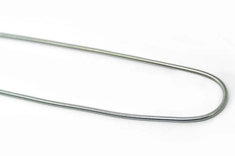Collier Chaîne serpent en or blanc 18 carats 58 Facettes