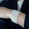 Bracelet De Saedeleer - Bracelet manchette en or jaune 18 carats et perles 58 Facettes