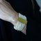 Bracelet De Saedeleer - Bracelet manchette en or jaune 18 carats et perles 58 Facettes