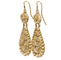 Boucles d'oreilles Boucles d'oreilles anciennes - Perles naturelles en or jaune 14 carats 58 Facettes 7704
