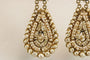 Boucles d'oreilles Boucles d'oreilles anciennes - Perles naturelles en or jaune 14 carats 58 Facettes 7704
