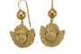 Boucles d'oreilles Boucles d’oreilles antiques - Camées de lave en or 14 carats 58 Facettes 7446