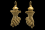 Boucles d'oreilles Boucles d’oreilles - Figa en lave sculptée et or 14 carats 58 Facettes