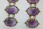 Boucles d'oreilles Boucles d'oreilles anciennes en or 14 carats et améthystes 58 Facettes 7338