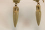 Boucles d'oreilles Boucles d'oreilles - Camées antiques en pierre de lave en or 14 carats 58 Facettes 7604
