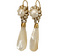 Boucles d'oreilles Boucles d'oreilles anciennes en or 14 carats et perles naturelles 58 Facettes 7594