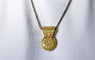 Pendentif Castellani - Pendentif Bulla en or jaune 18 carats vers 1860 58 Facettes 7490