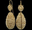 Boucles d'oreilles Boucles d’oreilles anciennes gouttes en or 14 carats et perles 58 Facettes 7628