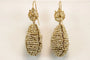 Boucles d'oreilles Boucles d’oreilles anciennes gouttes en or 14 carats et perles 58 Facettes 7628