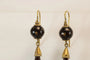 Boucles d'oreilles Boucles d’oreilles anciennes en or, piqué sur écaille de tortue 58 Facettes 7410