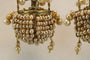 Boucles d'oreilles Boucles d'oreilles anciennes - Perles naturelles en or 14 carats 58 Facettes 7708