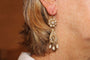 Boucles d'oreilles Boucles d'oreilles anciennes en or jaune 14 carats et perles 58 Facettes 7702