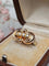 Bague 49.5 Bague Art déco trois ors en or 18 carats et diamants 58 Facettes 339