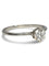 Bague 52 Solitaire - Bague en or blanc 18K avec diamant 0,45 ct 58 Facettes 1588