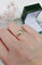 Bague 52 Bague cœur en or jaune 18 carats avec diamant 58 Facettes 468