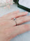 Bague 57 Bague solitaire vintage en or gris 18 carats et diamant 0,15 ct 58 Facettes 320