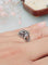 Bague 53 Bague vintage en or blanc 18 carats et diamants 58 Facettes 227