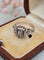 Bague 53 Bague vintage en or blanc 18 carats et diamants 58 Facettes 227