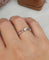 Bague 53 Polello - Bague solitaire en or blanc 18 carats avec diamant 0,10 ct 58 Facettes 630