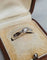 Bague 53 Polello - Bague solitaire en or blanc 18 carats avec diamant 0,10 ct 58 Facettes 630