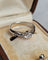 Bague 53 Polello - Bague solitaire en or blanc 18 carats avec diamant 0,10 ct 58 Facettes 630