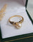 Bague 51 Bague solitaire en or jaune 18 carats et perle de culture 58 Facettes 683