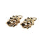 Boucles d'oreilles Boucles d'oreilles dormeuses Art déco en or rose 18 carats 58 Facettes 667